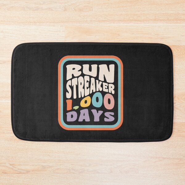 Item preview, Run Streak Run Streaker 1,000 Days of Running Comma Day designed and sold by yelly123.