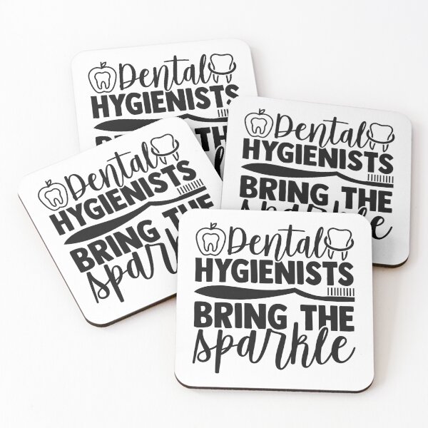 Item preview, DENTAL HYGIENISTS BRING THE SPARKLE designed and sold by SticerOcean.