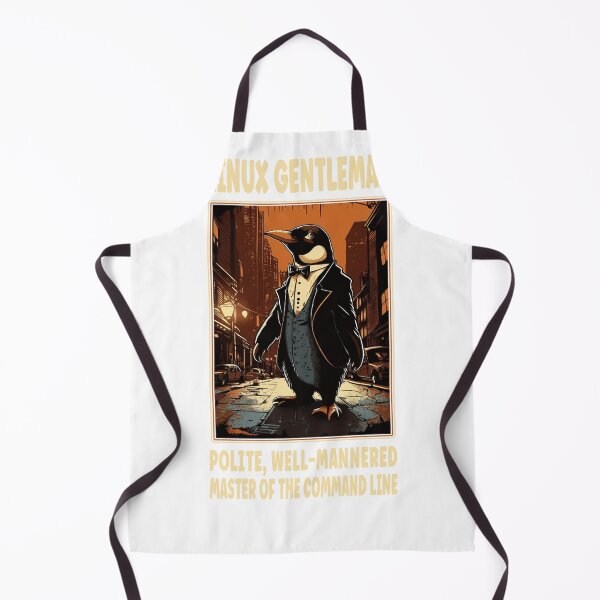 Item preview, Linux Gentleman Polite Well-Mannered Maestro de la línea de comandos designed and sold by Cedinho.