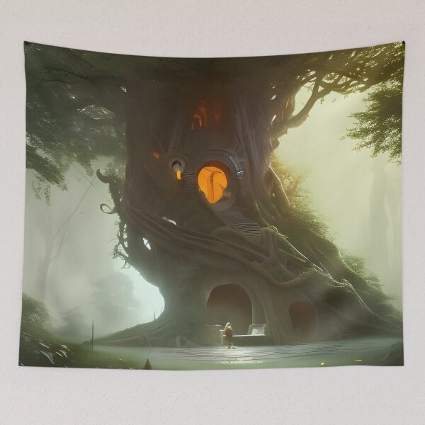Item preview, Treehouse of the druid designed and sold by Steven-Blade.