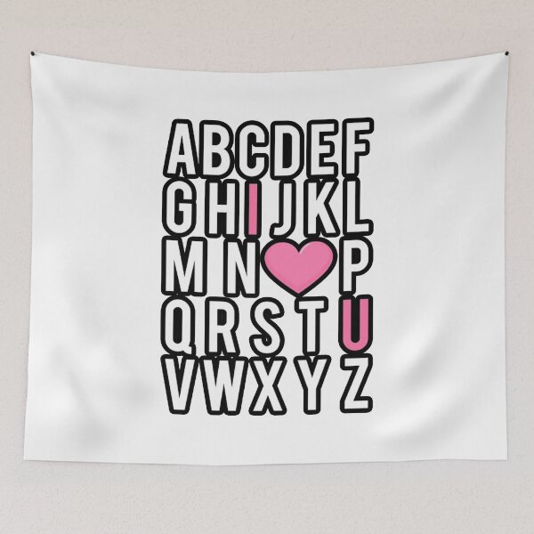 Item preview, Alphabet Abc I Love You designed and sold by Berdone.