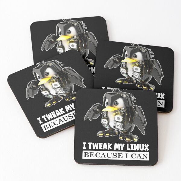 Item preview, I Tweak My Linux Penguin because I Can for Linux Users Admin designed and sold by Cedinho.