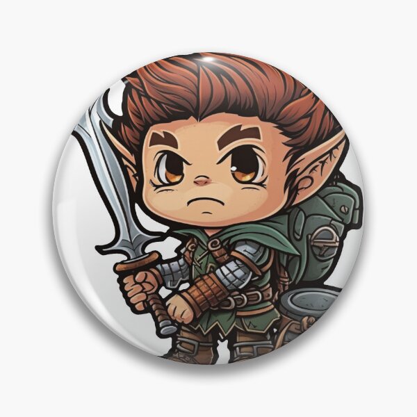 Item preview, Warrior Halfling designed and sold by Digital-Space.