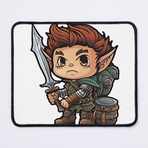 Item preview, Warrior Halfling designed and sold by Digital-Space.
