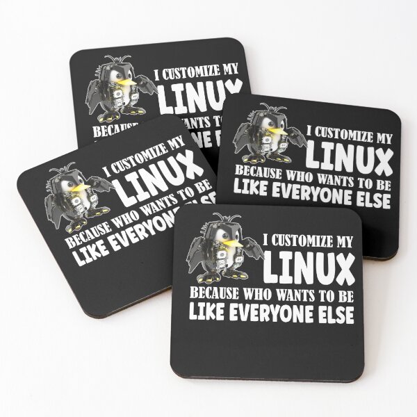 Item preview, I Customize My Linux Penguin Because I am different designed and sold by Cedinho.