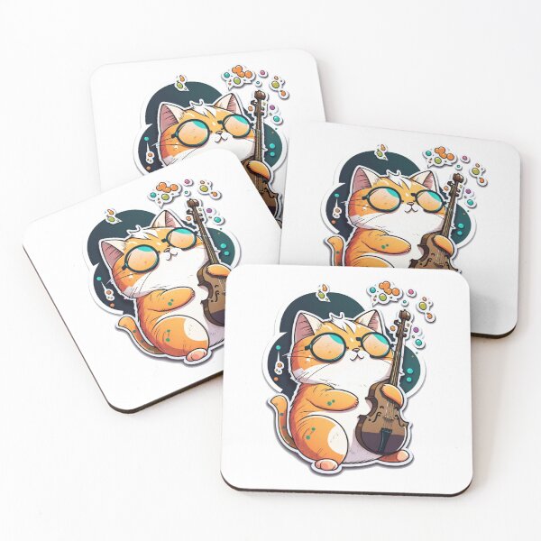 Item preview, Violin Cat designed and sold by Zeng-Graphics.