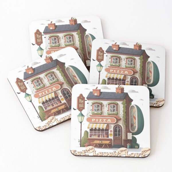 Item preview, Cafe and Restaurant #12: Eat, Laugh, Love  designed and sold by BWstudios.
