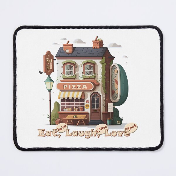Item preview, Cafe and Restaurant #12: Eat, Laugh, Love designed and sold by BWstudios.