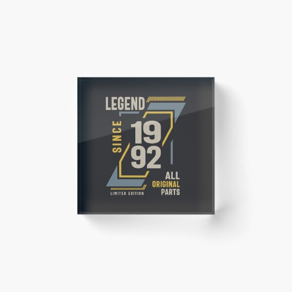 Item preview, Legend Since 1992 31 birthday  designed and sold by cidolopez.