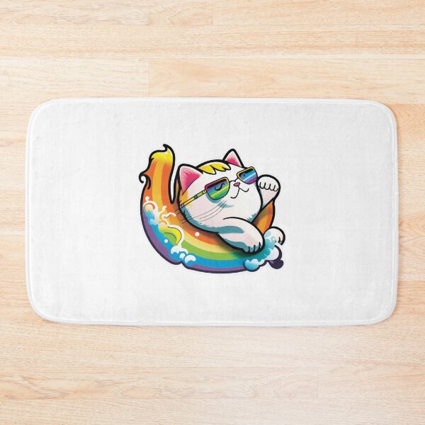 Item preview, Surf's Up Cat designed and sold by Zeng-Graphics.