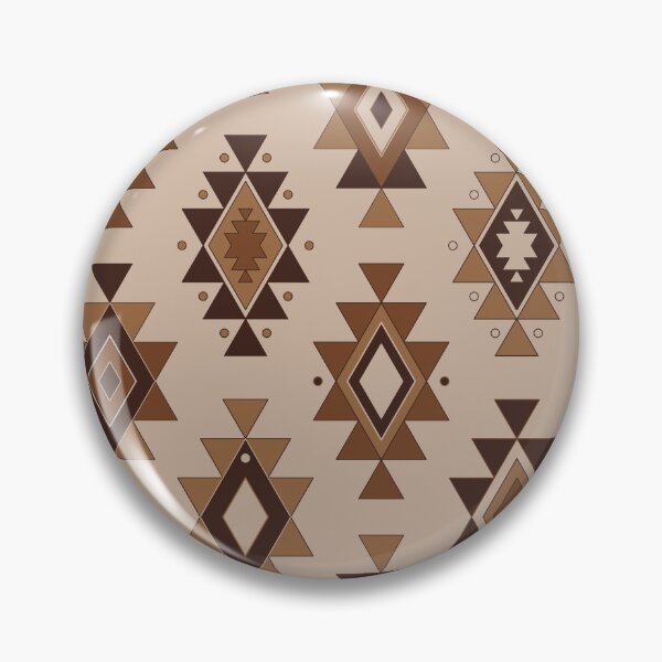 Item preview, Earth Tone Ikat designed and sold by Marla-und-Bob.