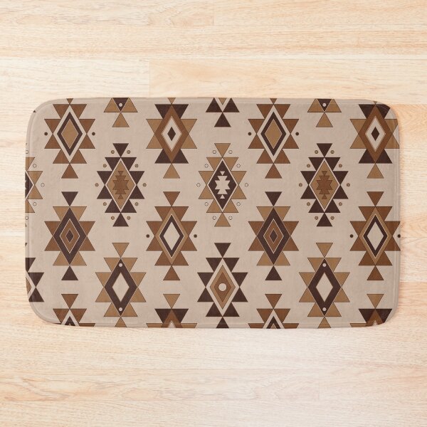 Item preview, Earth Tone Ikat designed and sold by Marla-und-Bob.