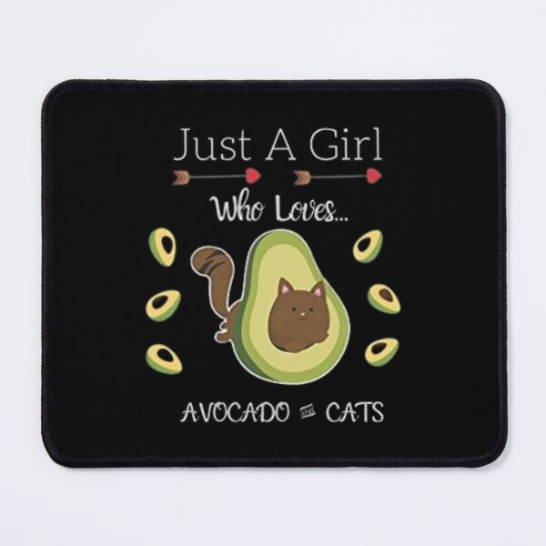 Item preview, Cat Lover Funny Avocato - Just A Girl Who Lovers Avocado and Cats designed and sold by BHM Shirts.