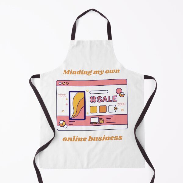 Item preview, Minding my own online business, funny entrepreneur designed and sold by NoetherSym.