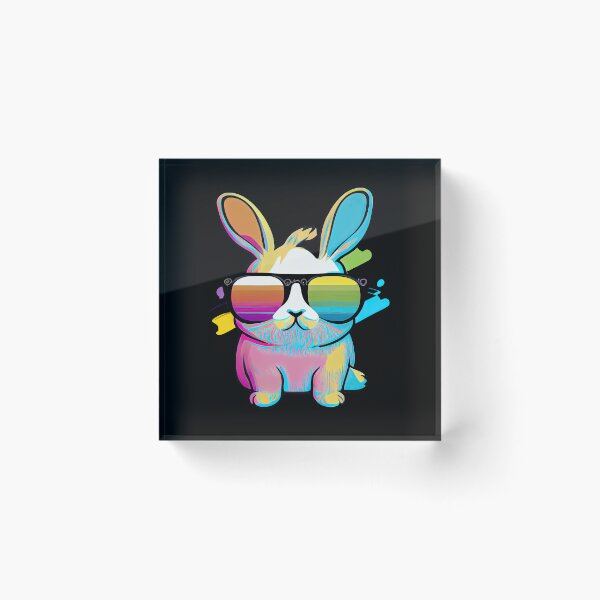 Item preview, Easter Bunny in Sunglasses designed and sold by schizarty.