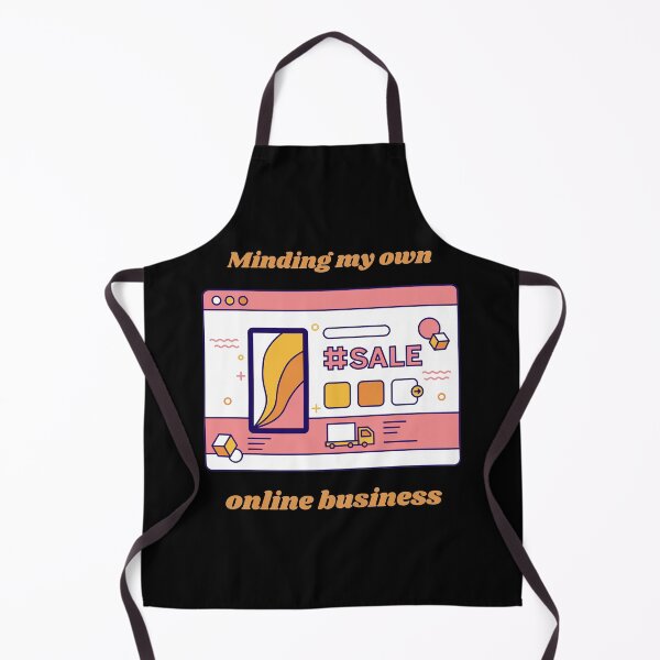 Item preview, Minding my own online business, funny entrepreneur designed and sold by NoetherSym.