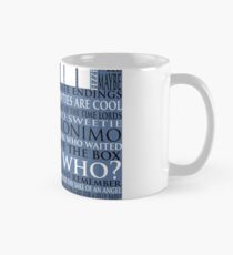Dr. Who Whovian fans Mug