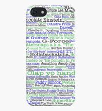Psych tv show poster, nicknames, Burton Guster iPhone SE/5s/5 Case