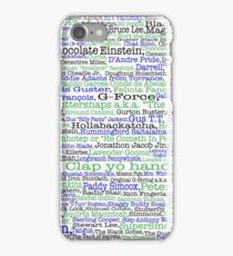 Psych tv show poster, nicknames, Burton Guster iPhone 7 Case