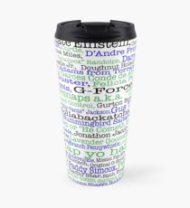 Psych tv show poster, nicknames, Burton Guster Travel Mug