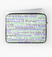 Psych TV-Show-Poster, Spitznamen, Burton Guster Laptoptasche