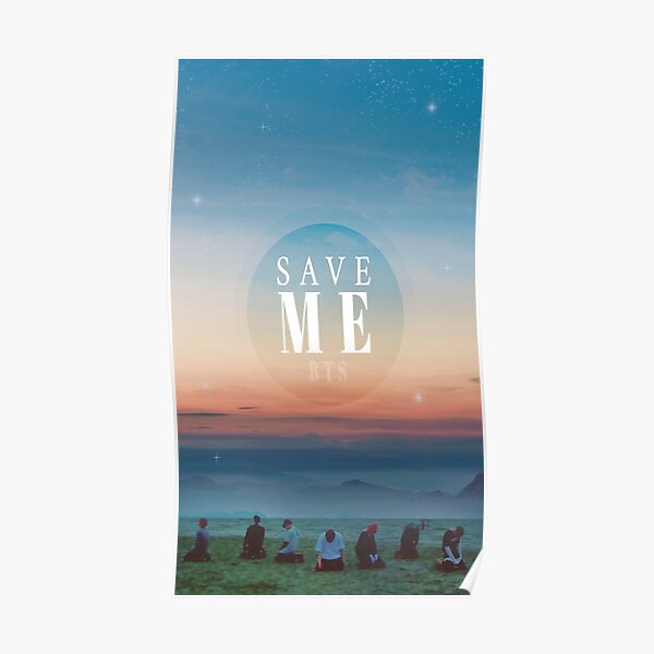 Bts Save Me Posters Redbubble