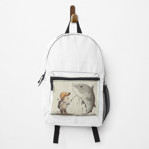 Item preview, Little boy fishing carp gift designed and sold by TeeArtistry.