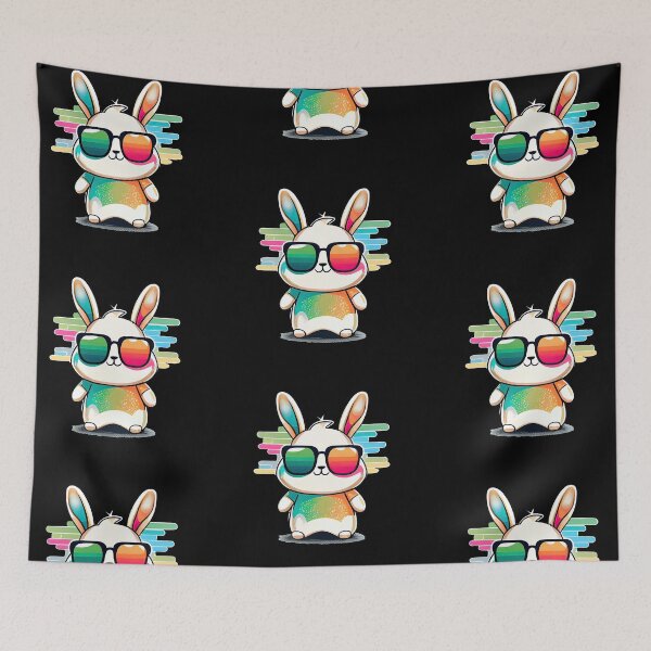Item preview, Easter Bunny in Sunglasses designed and sold by schizarty.