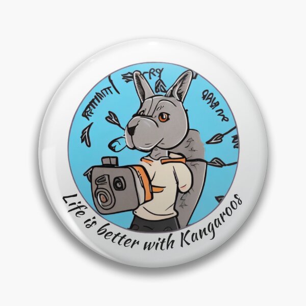 Item preview, Life is better with kangaroos - Kangaroo lover designed and sold by WBP Mart.