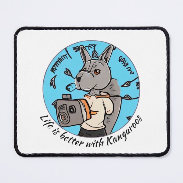 Item preview, Life is better with kangaroos - Kangaroo lover designed and sold by WBP Mart.