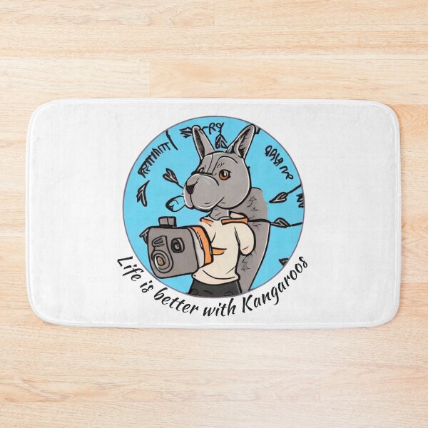 Item preview, Life is better with kangaroos - Kangaroo lover designed and sold by WBP Mart.
