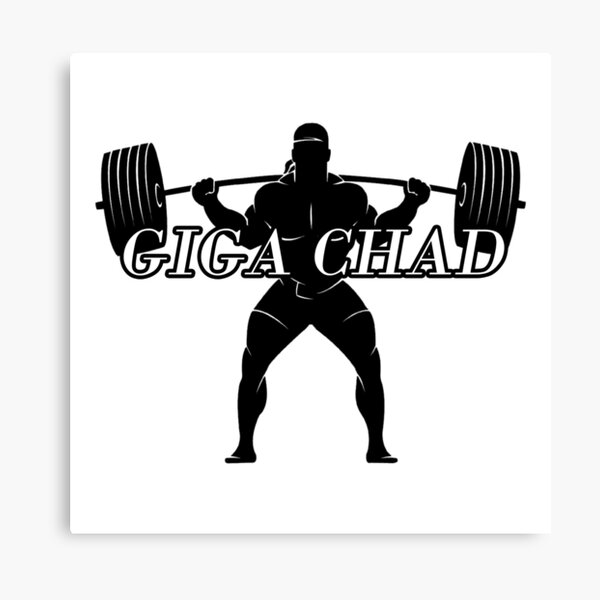 Giga Chad Meme , Fun Canvas Posters and Prints Canvases Painting