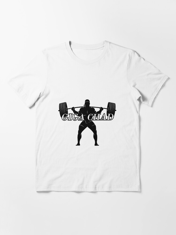 Giga Chad T-shirt Photographic Print for Sale by TshirtGigaChad