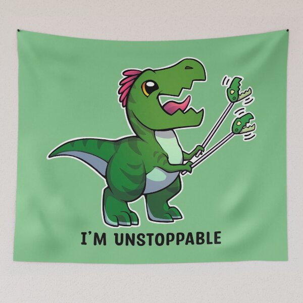 Item preview, I am Unstoppable - Black Text designed and sold by MillyD13.