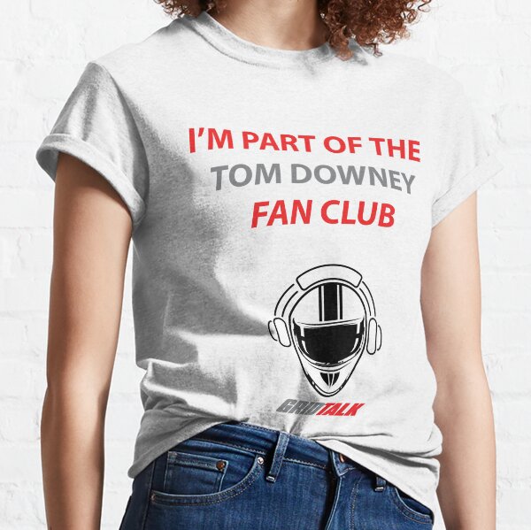 Tom Downey Fan Club (black logo) - TEES Classic T-Shirt