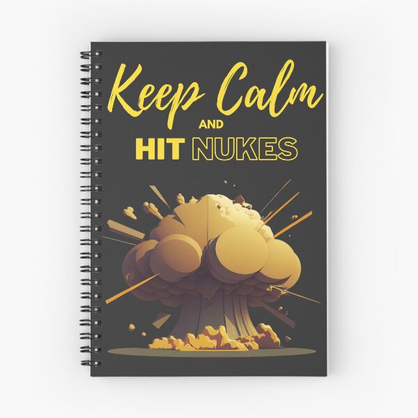 Item preview, Keep Calm And Hit Nukes designed and sold by picopy.