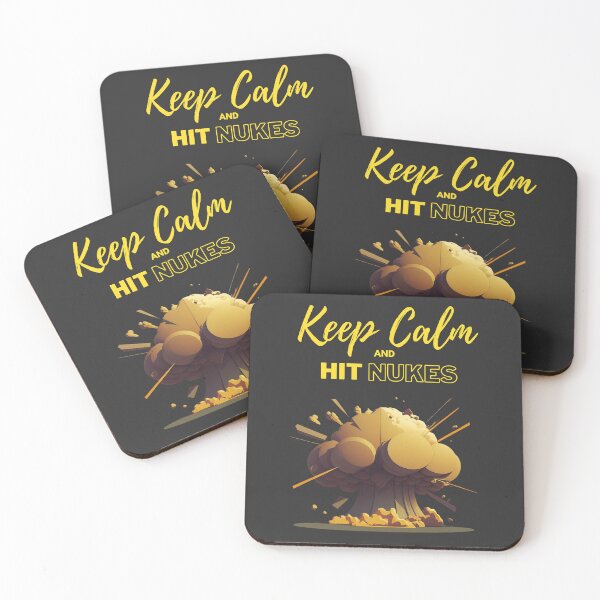 Item preview, Keep Calm And Hit Nukes designed and sold by picopy.