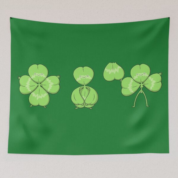 Item preview, St Patricks Day clover designed and sold by ComicadaArt.