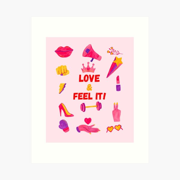 Funny Girl Love to Eat Food Coloring Set Graphic by Peekadillie