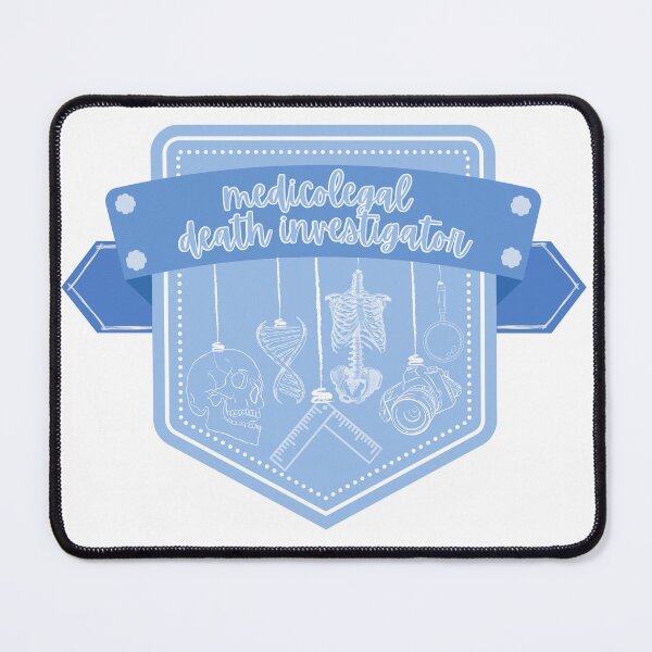 Item preview, Medicolegal Death Investigator Sticker designed and sold by SceneOfTheCrime.