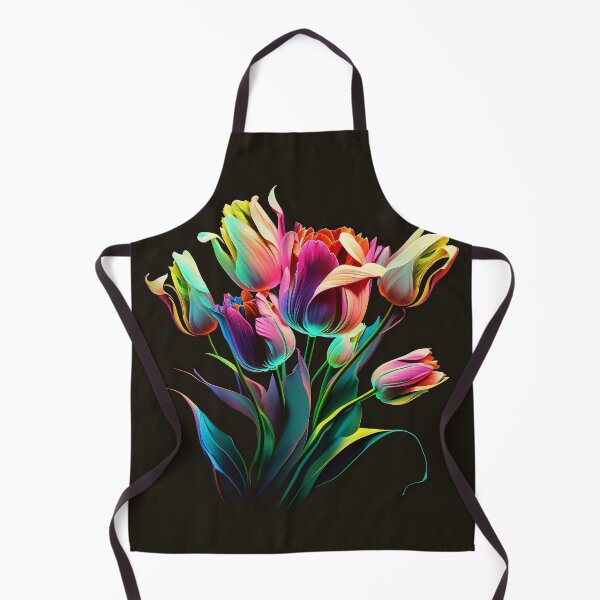 Item preview, Neon Tulips designed and sold by Graphoteka.