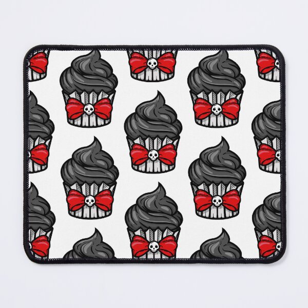 Item preview, Gothic cupcake with skull, gothic birthday, emo birthday designed and sold by Spooky Witch Dream.