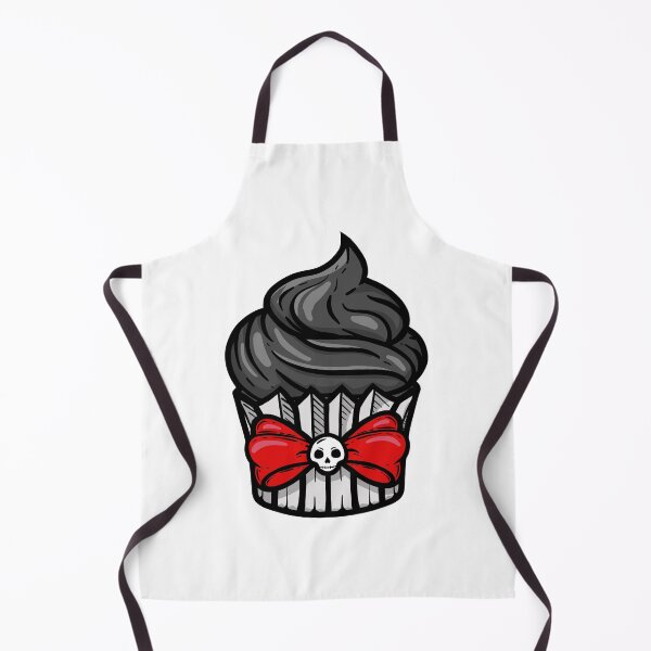 Item preview, Gothic cupcake with skull, gothic birthday, emo birthday   designed and sold by Spooky Witch Dream.
