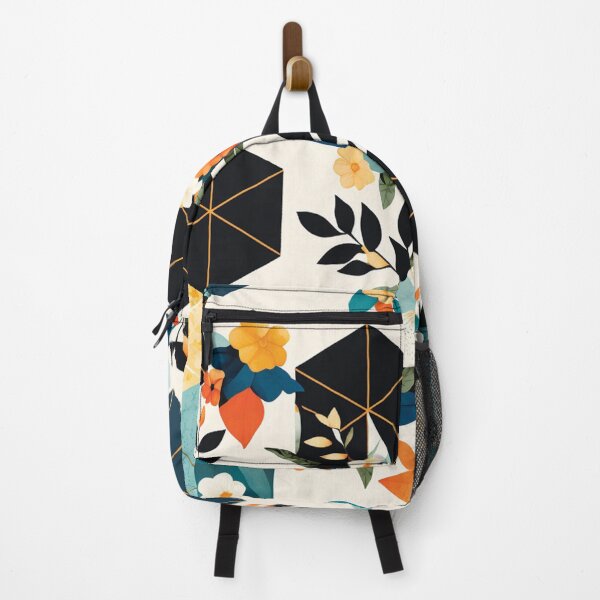 Item preview, Abstract Colorful Geometric Background and Floral Surface Art Pattern. designed and sold by LotusBlanc.