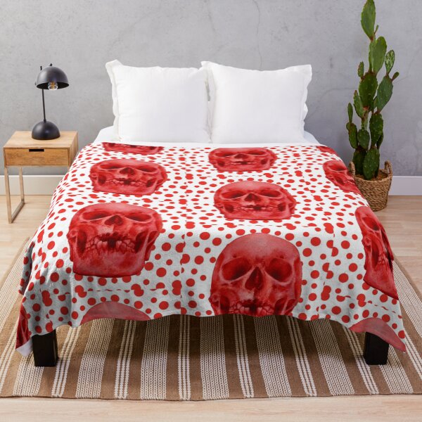 Item preview, Calavera Lunares Rojos designed and sold by CrazyPopSkull.