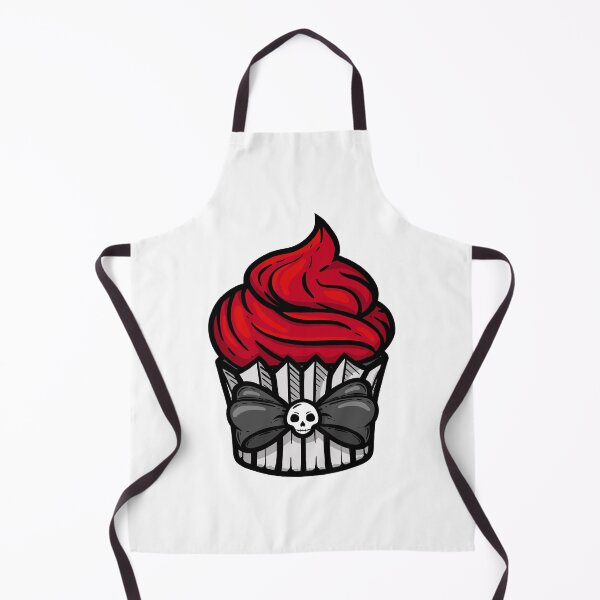 Item preview, Gothic cupcake with skull, gothic birthday, emo birthday   designed and sold by Spooky Witch Dream.
