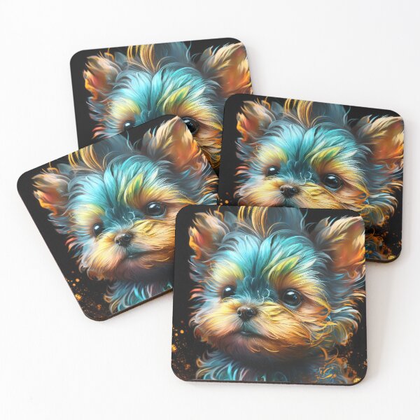 Item preview, cute Yorkshire Terrier puppy designed and sold by Gatterwe.