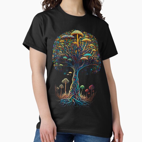 Item preview, Mushroom Tree of Life designed and sold by ResistNormality.