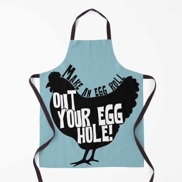 Item preview, Make an Egg roll out your egg hole - Bobs Quote designed and sold by Wenby-Weaselbee.