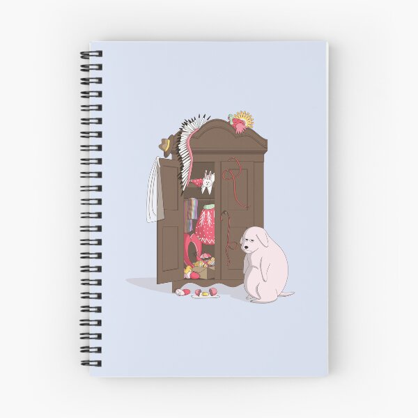 Item preview, Pink Dog at the wardrobe designed and sold by CatterStudio.